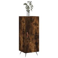 Dressoir 34,5x34x90 cm bewerkt hout gerookt eiken - thumbnail