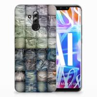 Silicone Back Cover Huawei Mate 20 Lite Spijkerbroeken - thumbnail