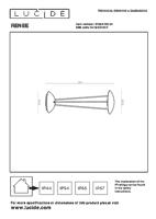 Lucide RENEE Tafellamp 1xGeïntegreerde LED - Wit - thumbnail