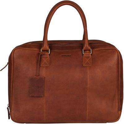 Burkely Antique Avery Worker 15.6" laptop bag-Cognac
