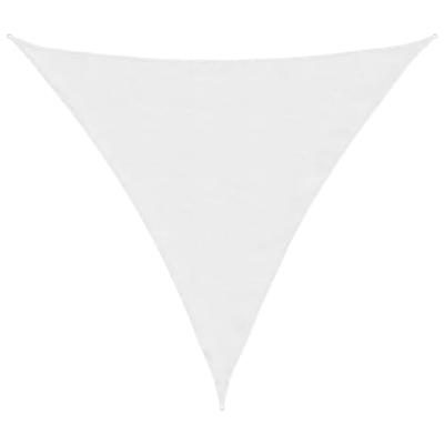 Zonnezeil 2x2x2 m 100% polyester oxford wit