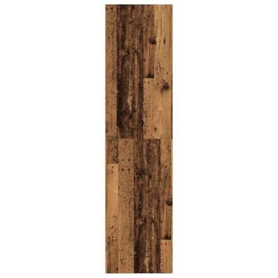 Kledingkast 80x50x200 cm bewerkt hout oud hout