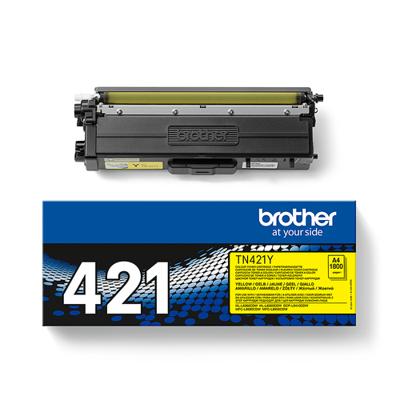Brother toner, 1.800 pagina&apos;s, OEM TN-421Y, geel - thumbnail