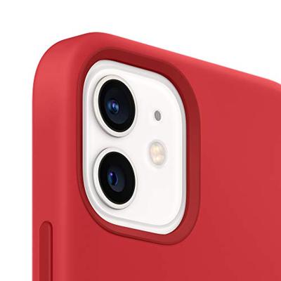 Case with MagSafe - Achterzijde behuizing voor mobiele telefoon - silicone - product (RED) - voor iPhone 12, 12 Pro Case with MagSafe - Achterzijde behuizing voor mobiele telefoon - silicone - product (RED) - voor iPhone 12, 12 Pro