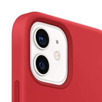 Case with MagSafe - Achterzijde behuizing voor mobiele telefoon - silicone - product (RED) - voor iPhone 12, 12 Pro - thumbnail