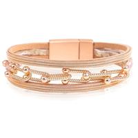 Deja Bohemien Armband Link - Rosegoudkleurig - thumbnail