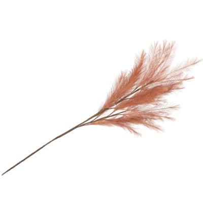Daan Kromhout Kunsttak pluimen zijde cognac 100 cm | 12 stuks