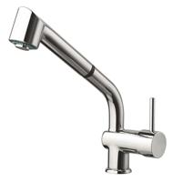 Keukenmengkraan Sapho Rhapsody 1-hendel 22.5 cm met Uittrekbare Spray Chroom Sapho - thumbnail