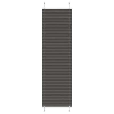 VidaXL Plissé rolgordijn 60x200 cm stofbreedte 59,4 cm polyester zwart VidaXL Plissé rolgordijn 60x200 cm stofbreedte 59,4 cm polyester zwart