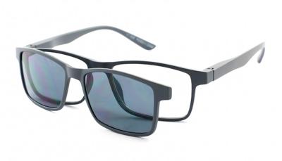 Leesbril MPG KLH144 Met Zonneclip-Gray-+3.50