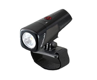 Sigma koplamp buster 800 led helmhouder -li-ion accu usb
