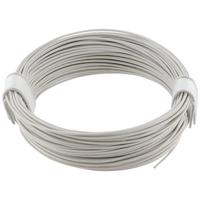 econ connect KL004WS10 Draad 1 x 0.04 mm² Wit 10 m - thumbnail