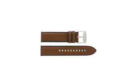 Horlogeband Fossil BQ2311 Leder Bruin 22mm