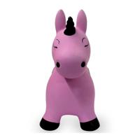 Jamara Bouncing Animal Unicorn pink with pump - thumbnail