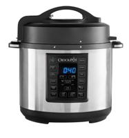 Crock-Pot CR051 Express Pot Multi Cooker 5.7L RVS/Zwart - thumbnail