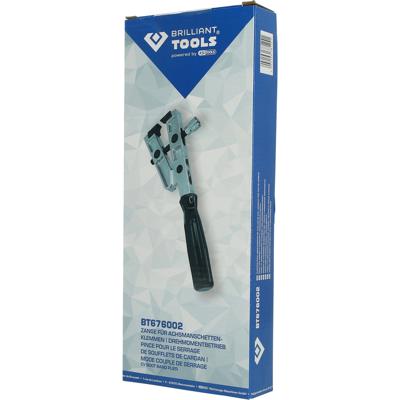 Brilliant Tools BT676002 Tang voor asmanchetten-klemmen, koppelmodus Brilliant Tools BT676002 Tang voor asmanchetten-klemmen, koppelmodus
