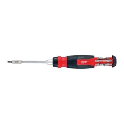 Milwaukee Accessoires schroevendraaier multi-bit 14 in 1 ratelend - 4932480582