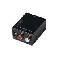 LogiLink CA0100 LogiLink - Digital-Analog-Audiowandler Toslink / Cinch Audio Adapter Zwart - thumbnail