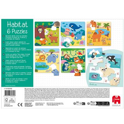 Set van 6 Puzzels Diset