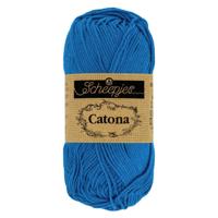 Scheepjes Catona 25g - 201 Electric Blue - Haakgaren / Breigaren - thumbnail