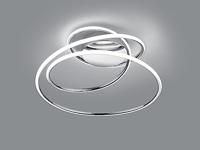 Trio Led plafondlampBologna chroom - R67051106 - thumbnail