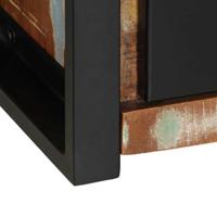 Tv-meubel 100x30x25 cm massief gerecycled hout - thumbnail