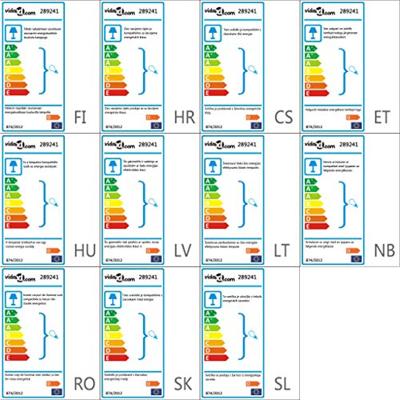 Plafondlamp met acryl kristallen bladarmen voor 5xE14 groen