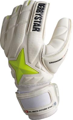 Derbystar Keepershandschoen APS White Future Star Geel Derbystar Keepershandschoen APS White Future Star Geel