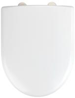 Wenko Toiletbril Geberit Renova 37 X 46 Cm Rvs Wit - thumbnail