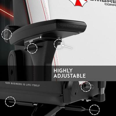 Noblechairs noblechairs HERO Gaming Stuhl - Resident Evil Umbrella Edition Gaming stoel Noblechairs noblechairs HERO Gaming Stuhl - Resident Evil Umbrella Edition Gaming stoel