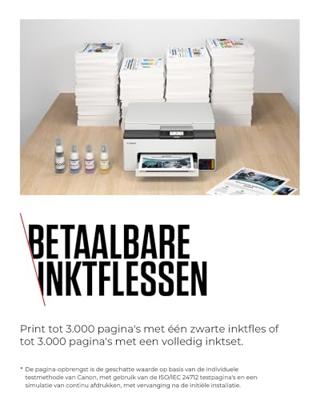 Canon Canon Maxify GX1050 Multifunctionele printer Inkjet Kleur A4 Printen, scannen, kopiëren Canon Canon Maxify GX1050 Multifunctionele printer Inkjet Kleur A4 Printen, scannen, kopiëren