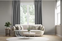 Lifa Living Zonwerende Gordijn - Zilvergrijs - Verduisterend en Geluidswerend - 300 x 250 cm - thumbnail