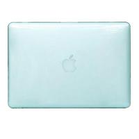 MacBook Air 13.3 inch Kristal structuur hard Kunststof Hoesje / Case (groen) - thumbnail