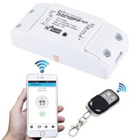 Sonoff 433MHz DIY WiFi Smart Wireless Remote Control Timer Module / uit-schakelaar met 4-toetsen afstandsbediening voor Smart Home ondersteuning voor - thumbnail
