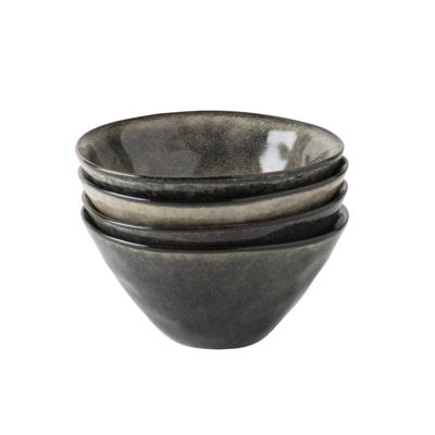 Dutch Rose Organic giftset 4 kommen 14 cm groen Dutch Rose Organic giftset 4 kommen 14 cm groen