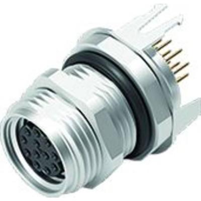 binder 86 6618 1120 00012-20 Sensor/actuator connector, niet geassembleerd Aantal polen (sensoren): 12 Bus, recht 1 stuk(s)