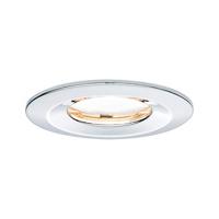 Paulmann Coin Slim LED-inbouwlamp voor badkamer 6 W IP65 Chroom - thumbnail