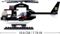 Sluban Police Helicopter Special Unit (M38-B0651) - thumbnail
