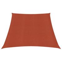 Zonnezeil 160 g/m² 3/4x2 m HDPE terracottakleurig - thumbnail