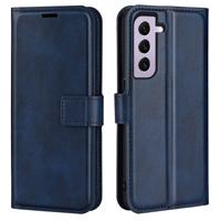 Lunso - Samsung Galaxy S23 - cover bookcase hoes - Blauw - thumbnail