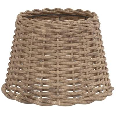 VidaXL Lampenkap ø30x20 cm wicker bruin VidaXL Lampenkap ø30x20 cm wicker bruin