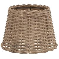 VidaXL Lampenkap ø30x20 cm wicker bruin - thumbnail