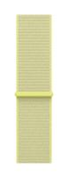 Apple Watch Band - Geweven sportbandje - 46 mm - Neongeel - Eén maat voor de meeste polsen - thumbnail