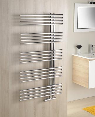Designradiator Sapho Nympha Recht 60x112.2 cm 354W Chroom Sapho