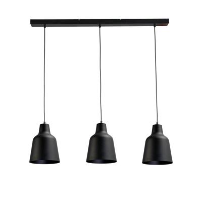 Masterlight Leuke eettafellamp zwartConcepto 3x26 - 2756-05-S-100-3