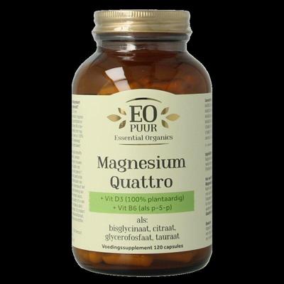 Magnesium quattro puur 120 Vegetarische capsules Magnesium quattro puur 120 Vegetarische capsules