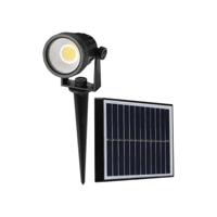 V-TAC 6660 VT-952 Tuinlamp op zonne-energie LED 2.00 W Zwart - thumbnail