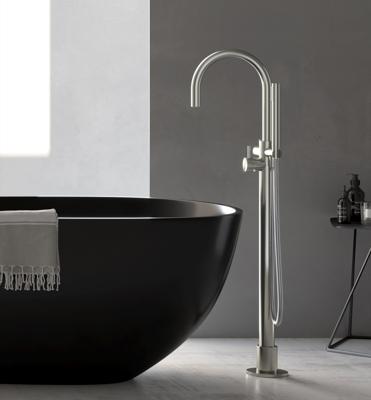 Hotbath Archie Badmengkraan Met Draaibare Uitloop Vloermontage RVS 316 AR077IX