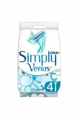 Gillette Gillette Simply Venus Wegwerpscheermes - 4 Stuks