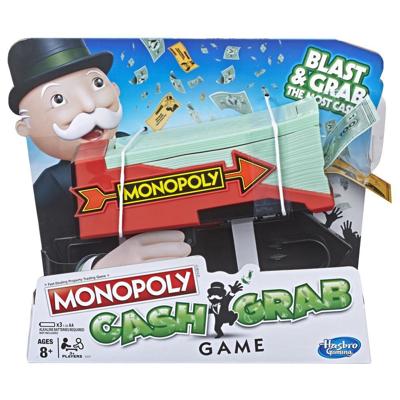 Hasbro monopoly - geld graaien spel (nederlands, vanaf 3 spelers, vanaf 8 jaar)
